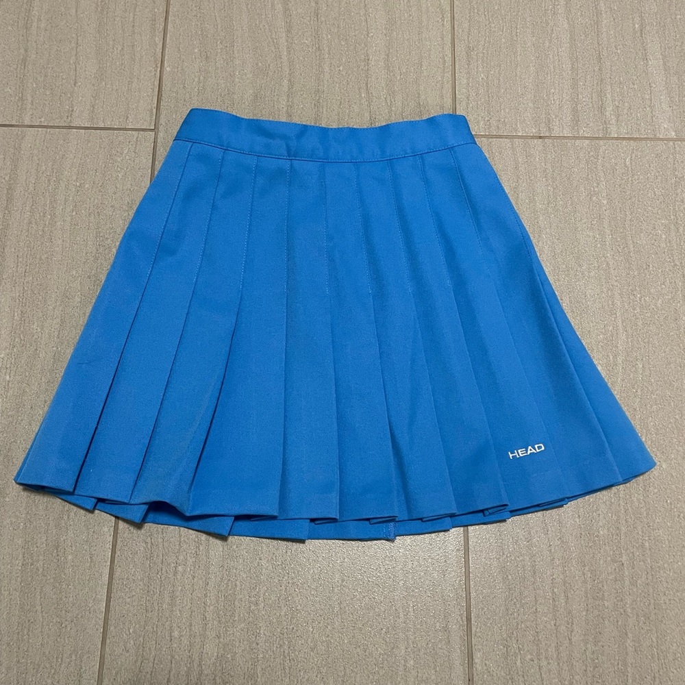 Vintage 2000s Head Sportswear pleated skirt xxs